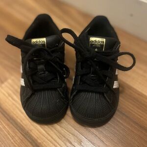 Adidas Black and White Sneakers